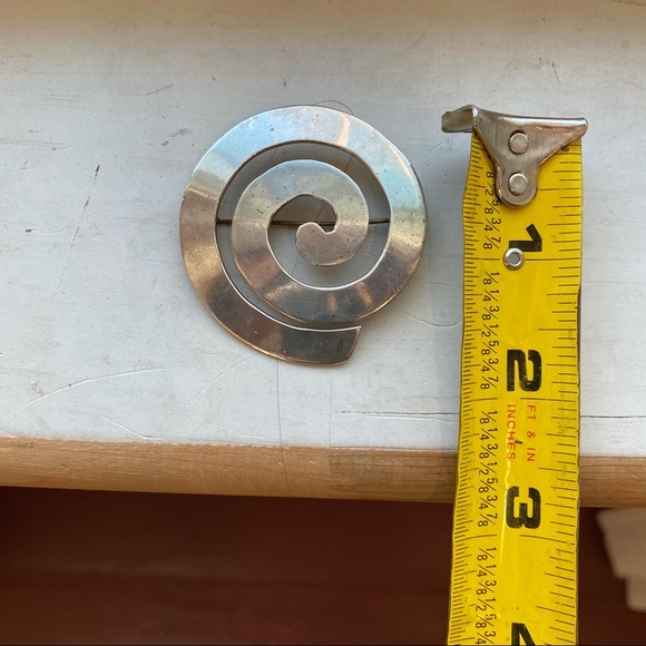Spiral sterling pin- gifted - Picture 8 of 8